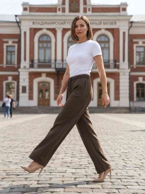 Pantalon long décontracté femme, jambe droite