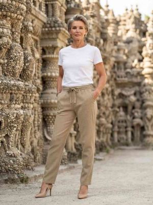Ladies Long Trousers, Straight Leg Pants, Women Casual Pants, Casual Pants, Women Pants, Sports Pants, Women's Long Pants, Sweatpants, Casual Drawstring Pants Women Everyday Wear Bottoms