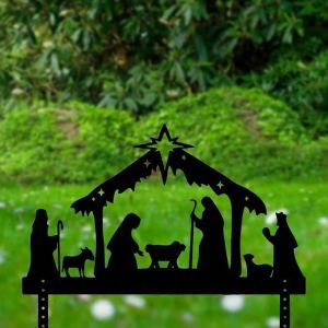 CIFbuy Projecteur Noël métal extérieur mur décoration cadeau