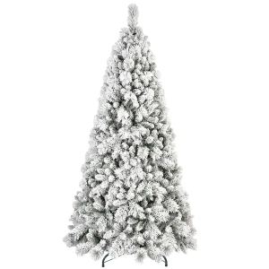 Sapin Noël artificiel 4pi, branches mixtes, base pliable