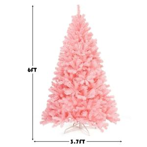 Sapin Noël Rose 6pi 1036 Branches