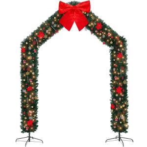 Arche Noël artificielle PVC, fête mariage, intérieur