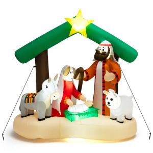 Décoration Noël 6.7pi avec éclairage LED