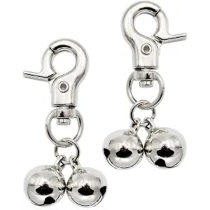 Grelots collier chien/chat 2 pack acier inoxydable
