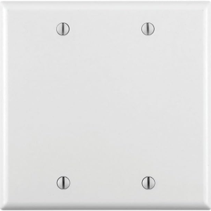 Plaque vierge standard 88025, blanc thermodurcissable