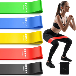 5 bandes résistance exercice yoga entraînement maison