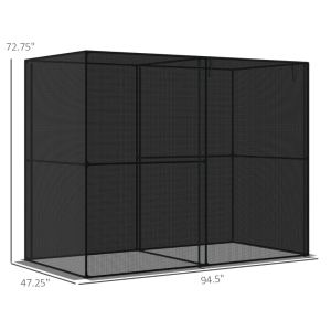 Cage culture 8'x4'x6' tente protection végétal