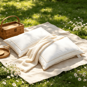 2 oreillers premium toutes saisons, hôtel luxe, remplissage