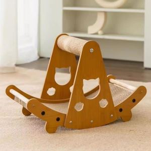 Tapis sisal anti-effilochage à griffer pour chats