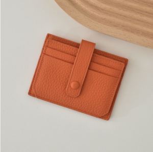 Porte-cartes ultra-mince femme multicarte