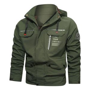 Veste polaire à capuche casual homme outdoor