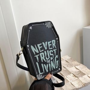 Petit sac carré graffiti imprimé style goth