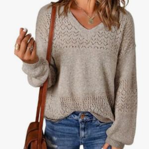 Chandail uni pour femme