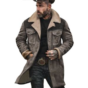Veste multicolore suède, plusieurs poches, zip