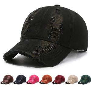 Casquette baseball vintage lavée délavée homme