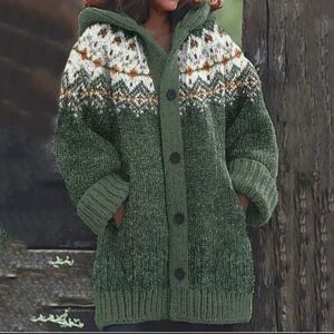 Veste-cape à capuchon imprimée animal 3D casual