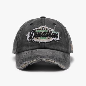 Casquette baseball homme broderie 3D lettre printemps
