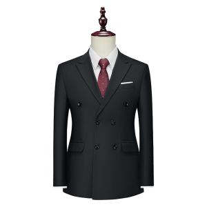 Veston de costume double boutonnage homme