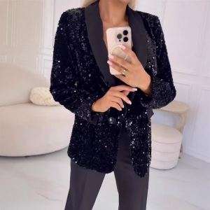 Veste paillettes mode automne-hiver femme