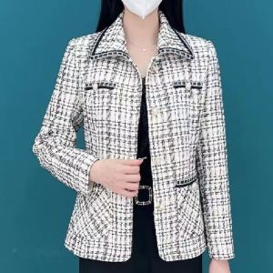 Manteau Court Femme Occidental Tempérament Haut de Gamme