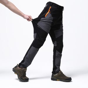 Pantalon extérieur stretch coupe-vent imperméable homme