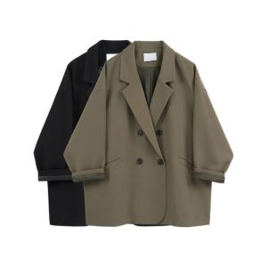 Blazer vintage mince style coréen femme