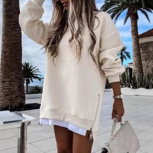 Chandail à fermeture latérale automne-hiver pour femmes