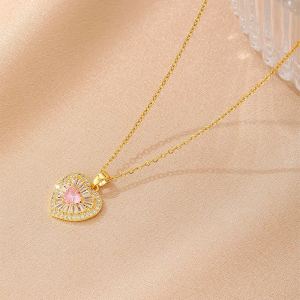 Light Luxury Necklace All-match Love Women