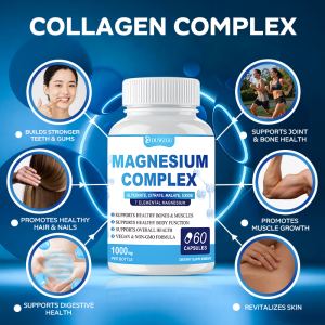 Supplément magnésium complexe Glycinate 60 caps
