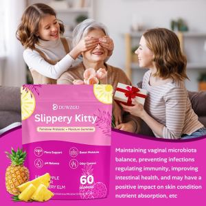 Gélifiés probiotiques féminins hydratants