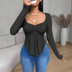 Chandail ajusté femme automne hiver européen américain