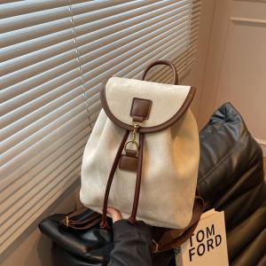 Sac à Dos Femme Daim Design Niche Casual