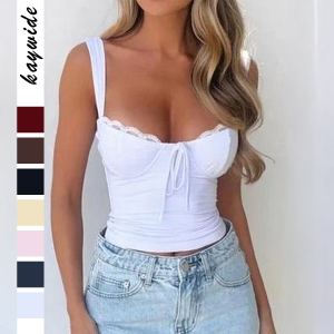 Camisole en dentelle style européen et américain vêtements femme