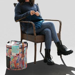 Dustproof Yarn Storage Bucket Bag