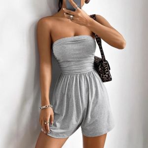 Combinaison jumpsuit imprimé léopard été