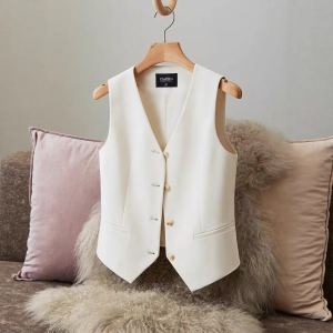 Gilet costume femme chic