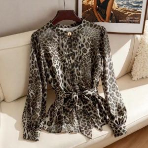 Chemise mousseline loose femme décontracté chic